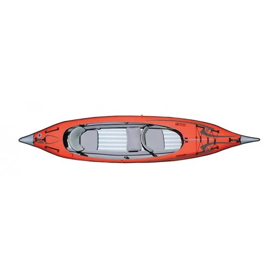 Advanced Elements Advanced Frame Convertible TM Kajak Luftboot Red-grey 2 Advanced Elements Advanced Frame Convertible TM Kajak Luftboot Red-grey – Bild 2
