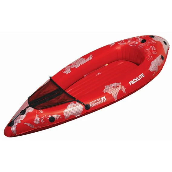 Advanced Elements PackLite 1 Personen Kajak Luftboot Red 1 Advanced Elements PackLite 1 Personen Kajak Luftboot Red