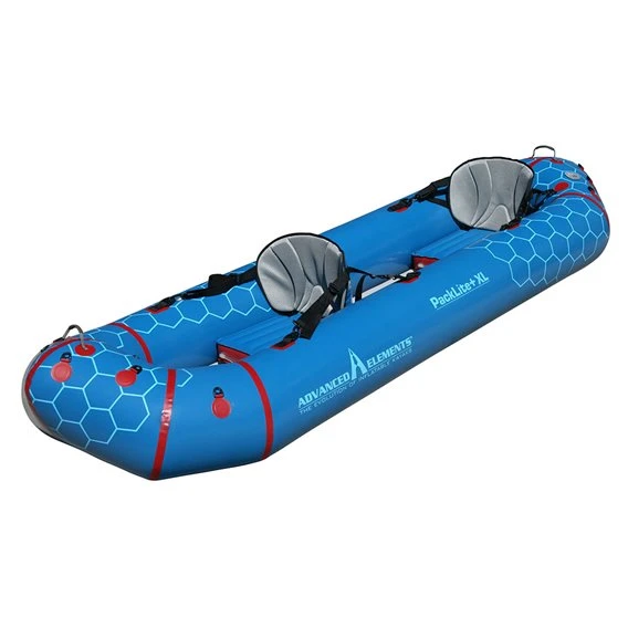 Advanced Elements PackLite+ XL Packraft 2 Personen Kajak Aufblasbares Luftboot Raftingboot Blue 1 Advanced Elements PackLite+ XL Packraft 2 Personen Kajak Aufblasbares Luftboot Raftingboot Blue