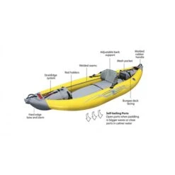 Advanced Elements StraitEdge Kayak 1er Kajak Luftboot Gelb -Bestes Boots Geschäft advanced elements straitedge kayak 1er kajak luftboot gelb 2