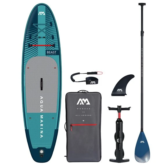 Aqua Marina Beast 10.6 SUP Komplett Set Aufblasbares Stand Up Paddle Board 1 Aqua Marina Beast 10.6 SUP Komplett Set Aufblasbares Stand Up Paddle Board