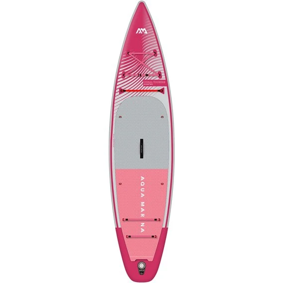 Aqua Marina Coral Touring 11.6 SUP Komplett Set Ausblasbares Stand Up Paddle Board Raspberry 3 Aqua Marina Coral Touring 11.6 SUP Komplett Set Ausblasbares Stand Up Paddle Board Raspberry – Bild 3
