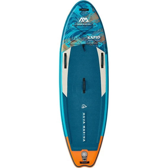 Aqua Marina Rapid 9.6 Aufblasbares Stand Up Paddle Board Wildwasser SUP Komplett Set 1 Aqua Marina Rapid 9.6 Aufblasbares Stand Up Paddle Board Wildwasser SUP Komplett Set