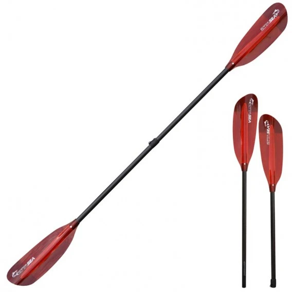 ExtaSea Pro Tour Carbon Vario Doppelpaddel | 220-240cm | 2-teilig | Red 1 ExtaSea Pro Tour Carbon Vario Doppelpaddel | 220-240cm | 2-teilig | Red