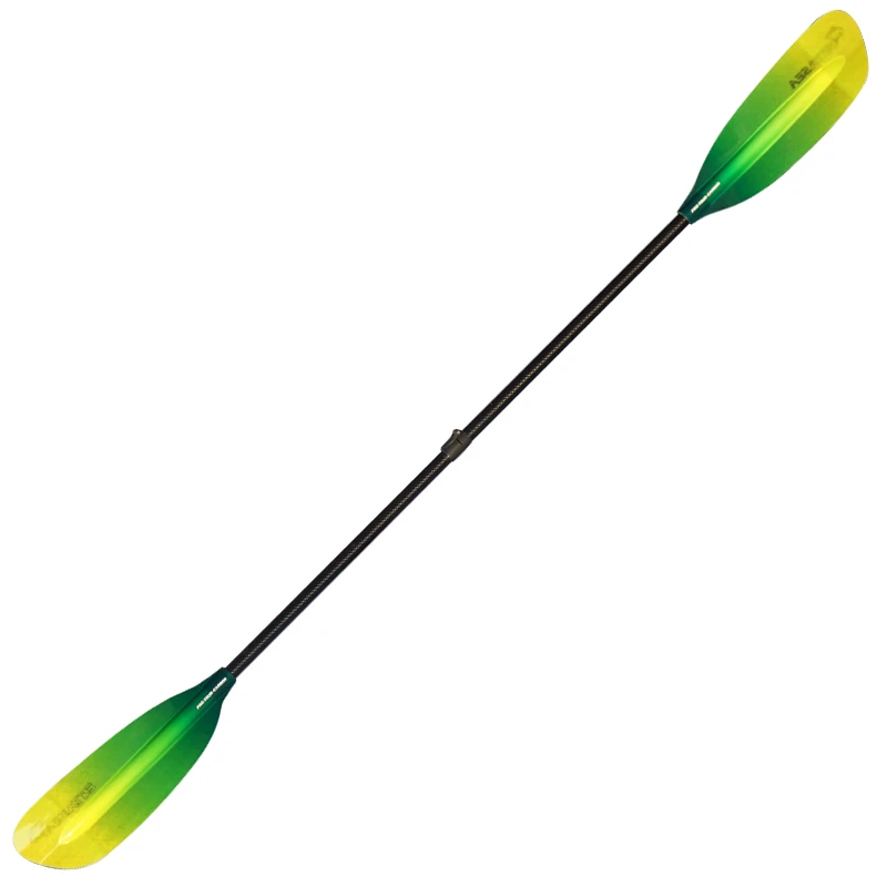 ExtaSea Pro Tour Carbon Vario Doppelpaddel | 220-240cm | 4-teilig | Lime-yellow 3 ExtaSea Pro Tour Carbon Vario Doppelpaddel | 220-240cm | 4-teilig | Lime-yellow – Bild 3