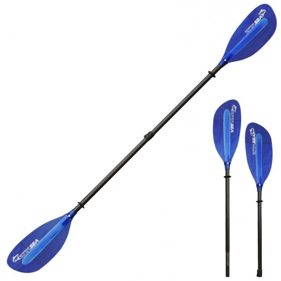 ExtaSea Pro-XL Carbon Vario Doppelpaddel | 220-240cm | 2-teilig | Dark Blue 1 ExtaSea Pro-XL Carbon Vario Doppelpaddel | 220-240cm | 2-teilig | Dark Blue