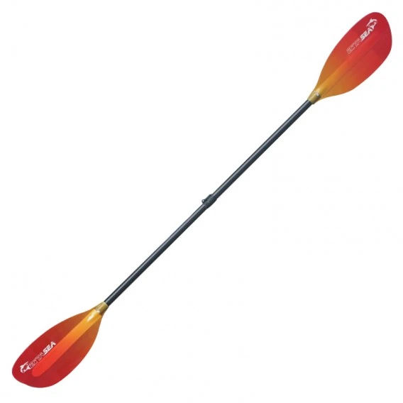 ExtaSea Pro-XL Carbon Vario Doppelpaddel | 220-240cm | 2-teilig | Red-yellow 2 ExtaSea Pro-XL Carbon Vario Doppelpaddel | 220-240cm | 2-teilig | Red-yellow – Bild 2