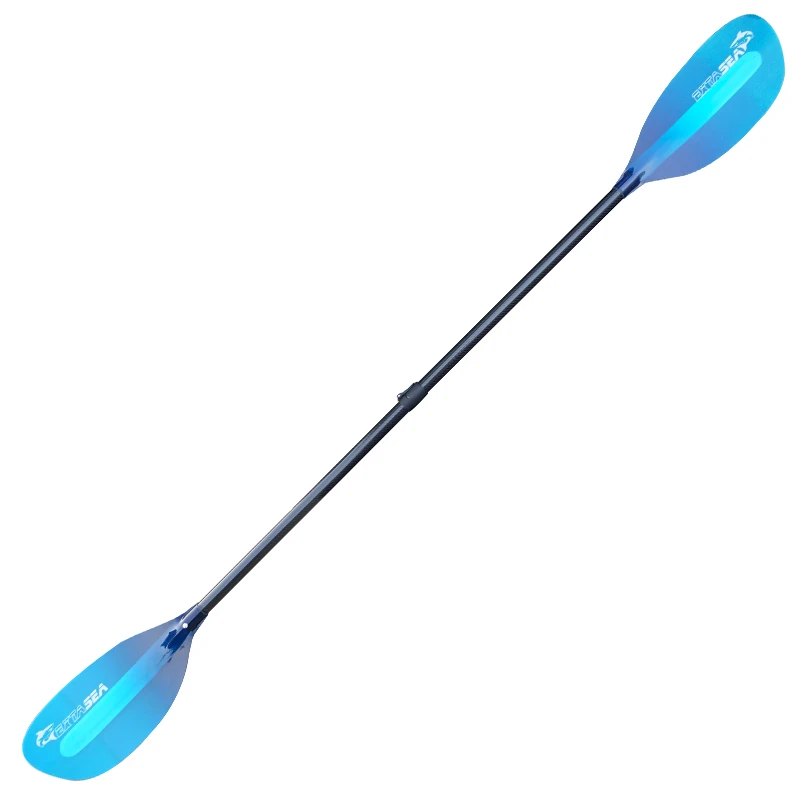 ExtaSea Pro-XL Carbon Vario Doppelpaddel | 220-240cm | 4-teilig | Blue-light Blue 2 ExtaSea Pro-XL Carbon Vario Doppelpaddel | 220-240cm | 4-teilig | Blue-light Blue – Bild 2