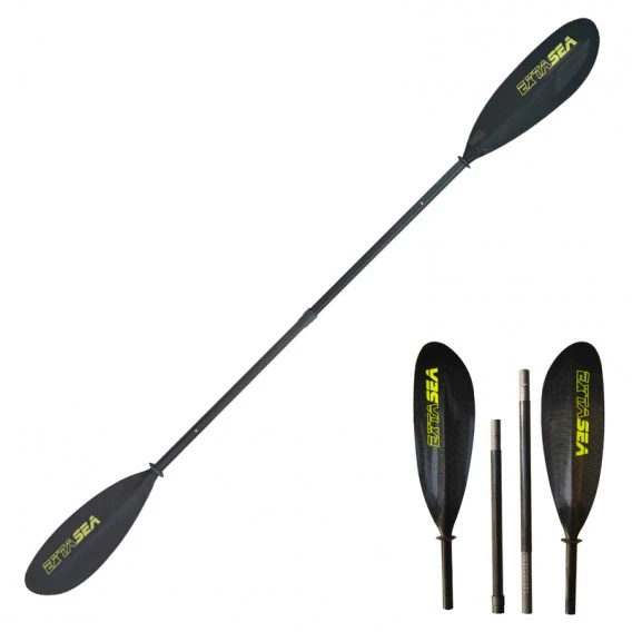 ExtaSea Tour Vario Carbon-Carbon Doppelpaddel 4-tlg 1 ExtaSea Tour Vario Carbon-Carbon Doppelpaddel 4-tlg