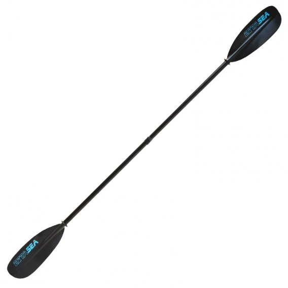 ExtaSea Tour Vario Fiberglas Doppelpaddel | 220-240cm | 2-teilig | Schwarz-türkis 3 ExtaSea Tour Vario Fiberglas Doppelpaddel | 220-240cm | 2-teilig | Schwarz-türkis – Bild 3