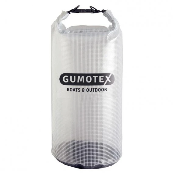 Gumotex Dry Bag Wasserdichter Packsack Transparent 12L 1 Gumotex Dry Bag Wasserdichter Packsack Transparent 12L