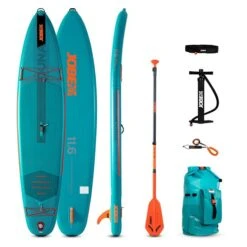 Jobe Duna 11.6 SUP Set Aufblasbares Stand Up Paddle Board Teal