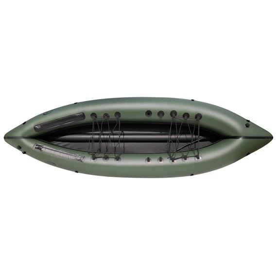 Nortik Duo Expedition PackRaft Rafting Boot Grün-schwarz 1 Nortik Duo Expedition PackRaft Rafting Boot Grün-schwarz