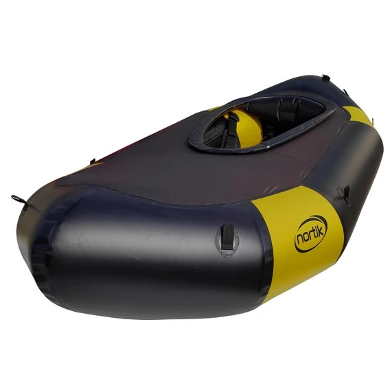 Nortik TrekRaft Expedition Mit Verdeck Rafting Boot Gelb-schwarz 2 Nortik TrekRaft Expedition Mit Verdeck Rafting Boot Gelb-schwarz – Bild 2