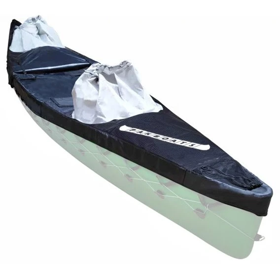 Pakboats Verdeck Für PakCanoe 160 Spritzdecke Mit Schürzen Dunkelgrau-schwarz 1 Pakboats Verdeck Für PakCanoe 160 Spritzdecke Mit Schürzen Dunkelgrau-schwarz
